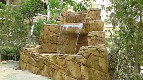 تنفيذ الشلالات والنوافير المنزلية بالرياض