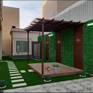 تركيب عشب جدارى فى الرياض